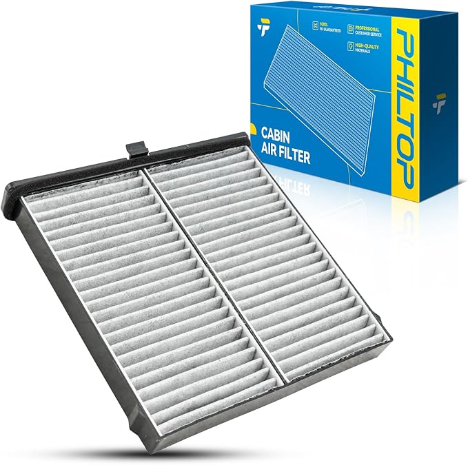 PHILTOP Cabin Air Filter w/Activated Carbon, Compatible