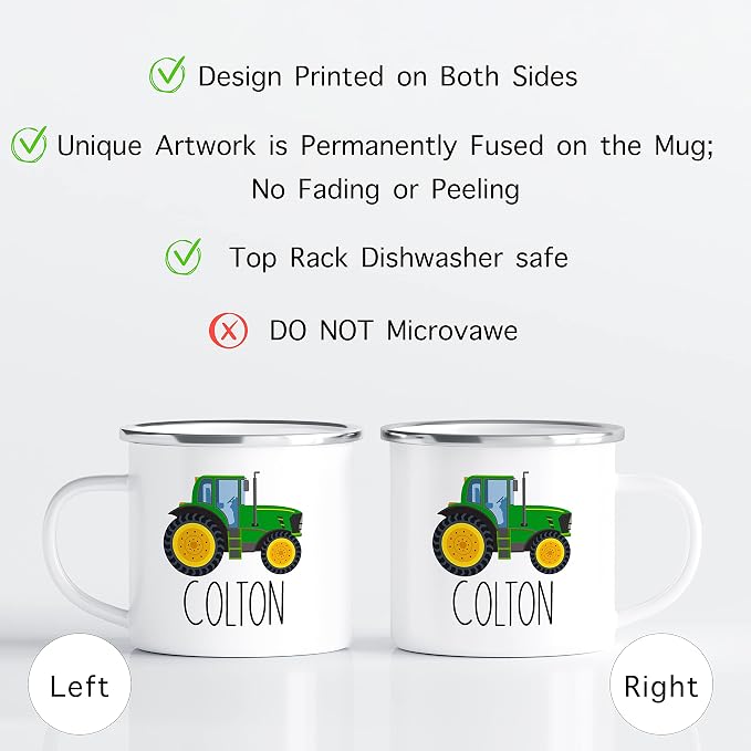 Personalized Mug for Kids, Girls | Customized Hot Chocolate, Coffee & Milk Cup