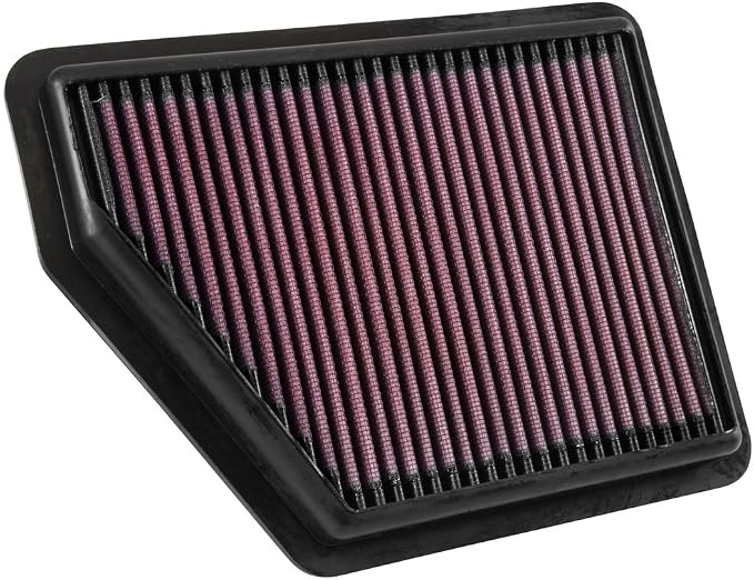 K&N High-Flow Original Lifetime Engine Air Filter: Increase Power: Premium