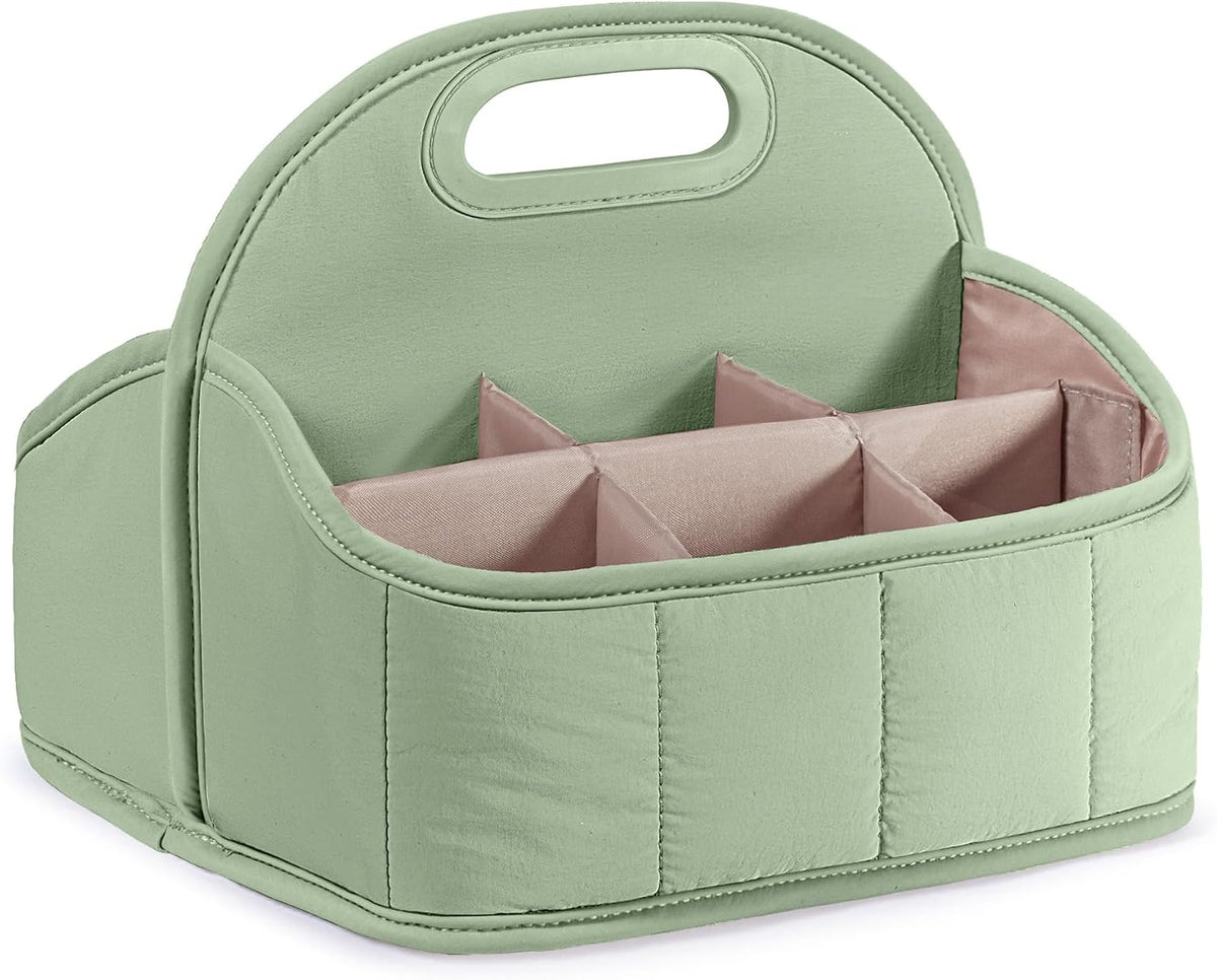 Rexmica Large Marker Caddy Organizer Case Bag for 210-400 Markers, Green