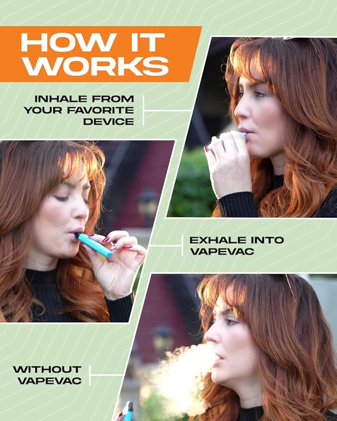 VapeVac – Pocket-Sized Personal Air Filter