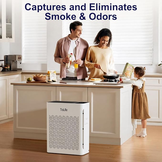 Tolife Air Purifier Large Room, Air Purifiers