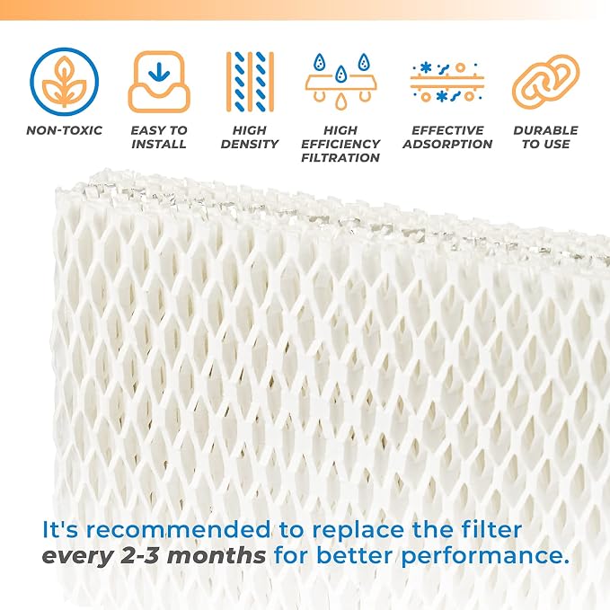 ANTOBLE 4 Pack WF813 Humidifier Filter Replacement