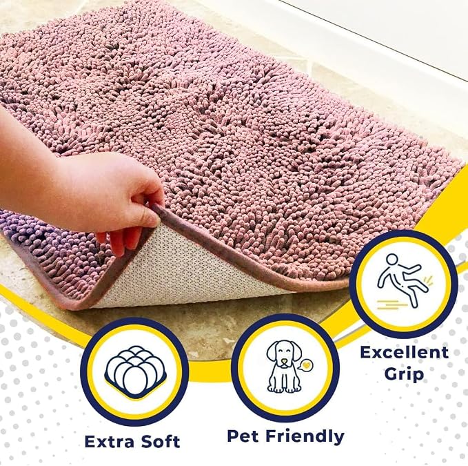 Muddy Mat® | Super Water Absorbent Door Mat Indoor, Microfiber Quick Dry