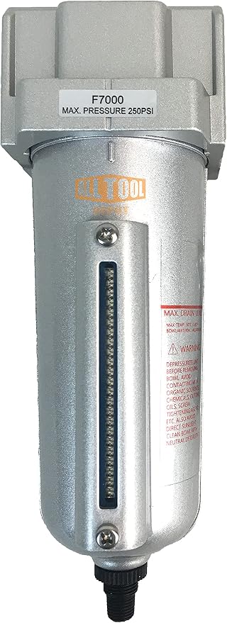 1/2" NPT HEAVY DUTY Industrial Grade Particulate Filter/Water Trap