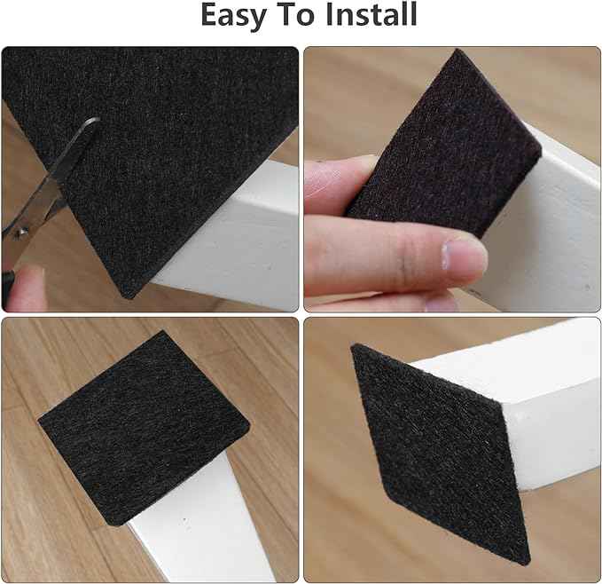 Yelanon Felt Furniture Pads -182 Pcs Premium Felt Pads