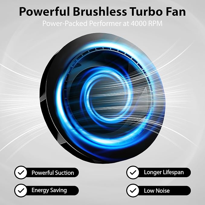 Nail Dust Collector Quiet & Powerful