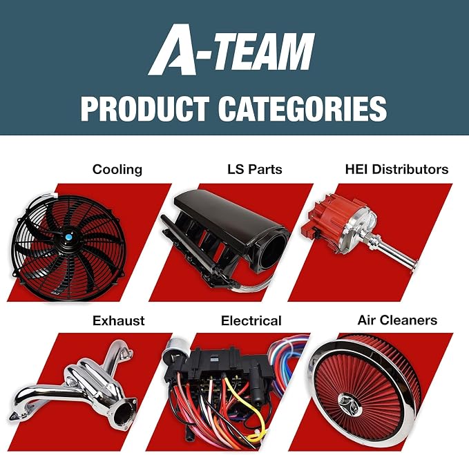 A-Team Performance High Flow Washable & Reusable Round Cotton Air Filter Element