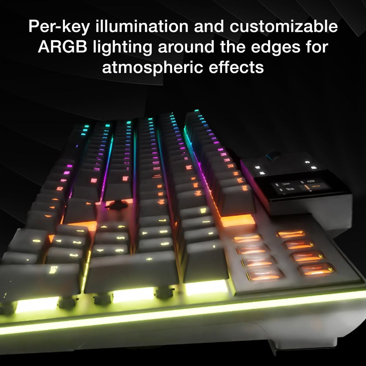 be quiet! Dark Mount Tactile, Gaming Keyboard, Mechanical Silent Switches