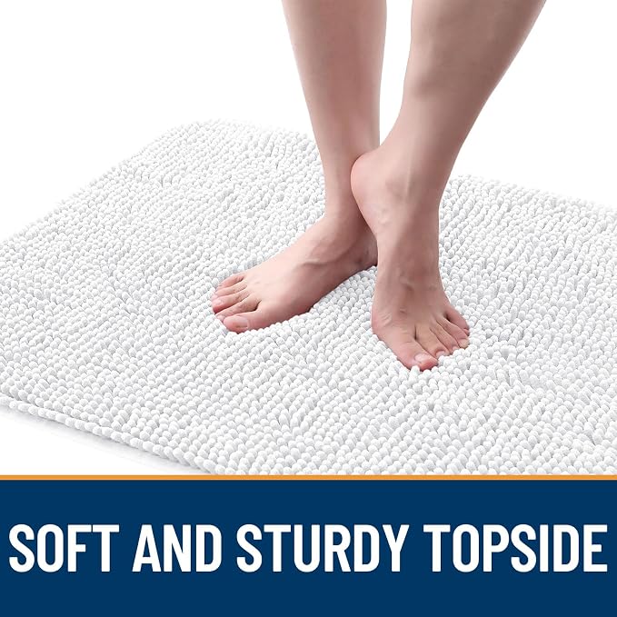OLANLY Dog Door Mat for Muddy Paws 44x24, Absorbs Moisture and Dirt, Absorbent