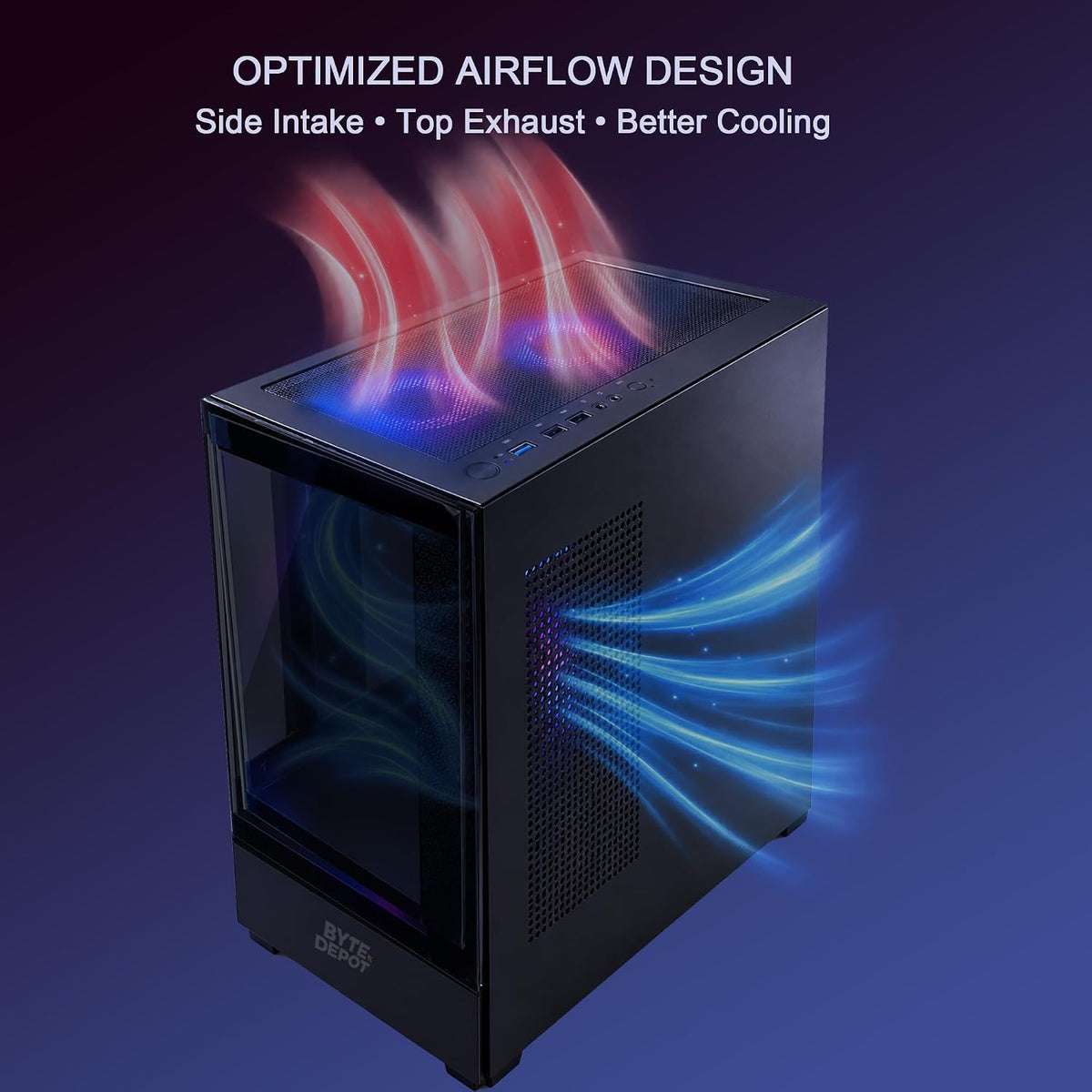 Gamer Master Gaming Desktop PC - Intel Core i7, 32GB RAM, 1TB Ultra-Fast SSD, GeForce RTX 3050 6GB GDDR6, WiFi 6 Ready & Windows 11 Pro