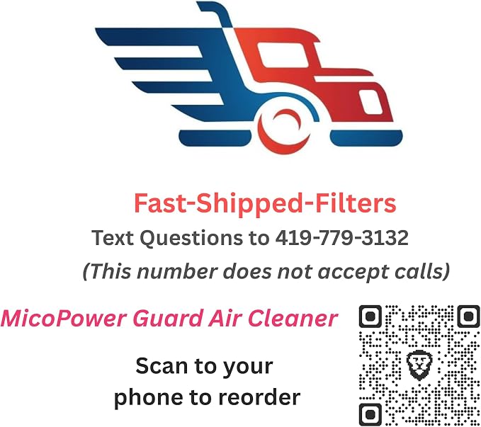 Fast-Shipped-Filters 7 Pack Replacement Filter Pads Compatible