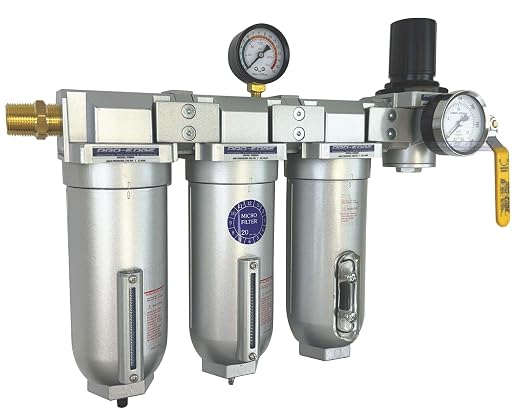 3/4" NPT Industrial Moisture Removing Particulate Filter and Oil Removing