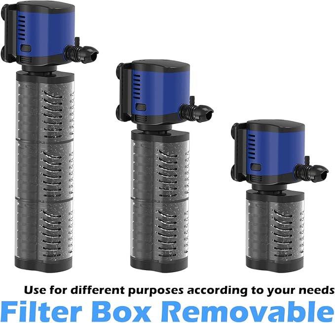 TARARIUM Fish Tank Filter Powerful 400GPH
