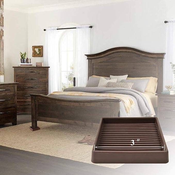 Non Slip Furniture Pads for Hardwood Floors -8 Pcs 3” Furniture Coasters Cups