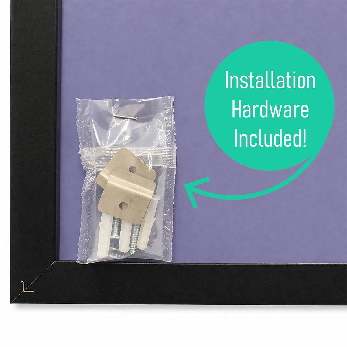 Flipside Products 3-in-1 Magnetic Dry Erase Board, Magnetic Chalkboard & Cork Bar Combo, 24” x 36” Large Framed Organizer for Home, Office & Classroom, Includes Markers, Magnets & Push Pins