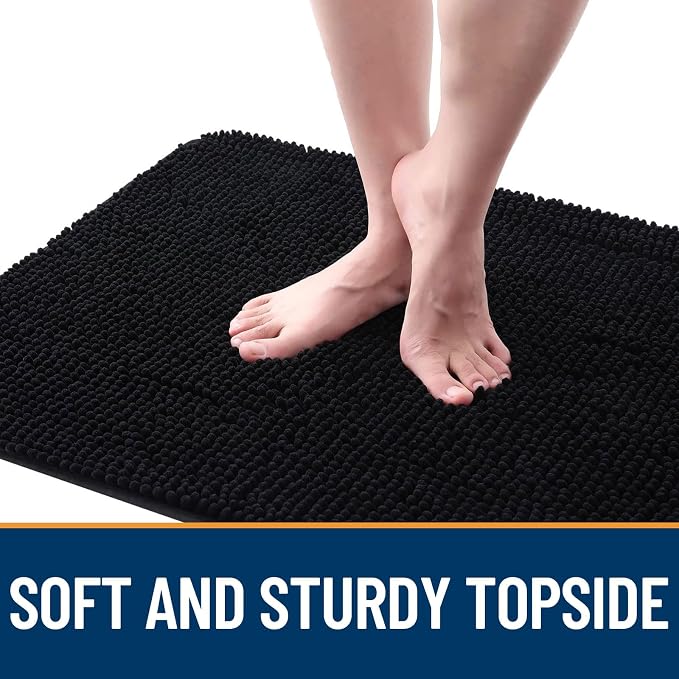 OLANLY Dog Door Mat for Muddy Paws 24x16, Absorbs Moisture and Dirt, Absorbent