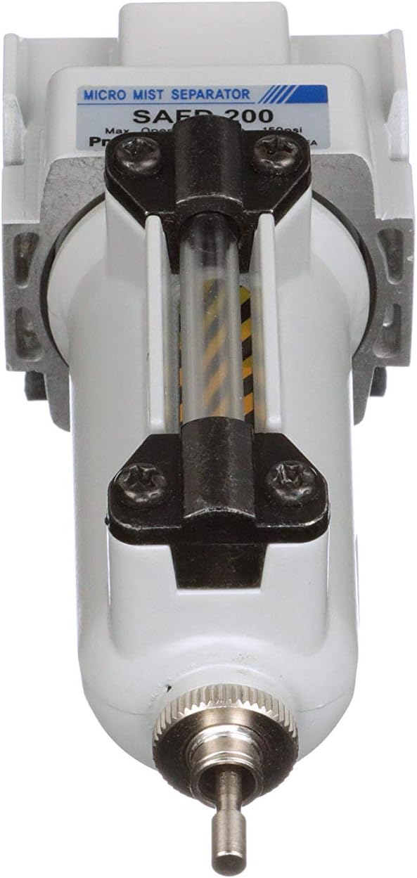 PneumaticPlus SAFD200-N02B-MEP Miniature Compressed Air Coalescing Filter