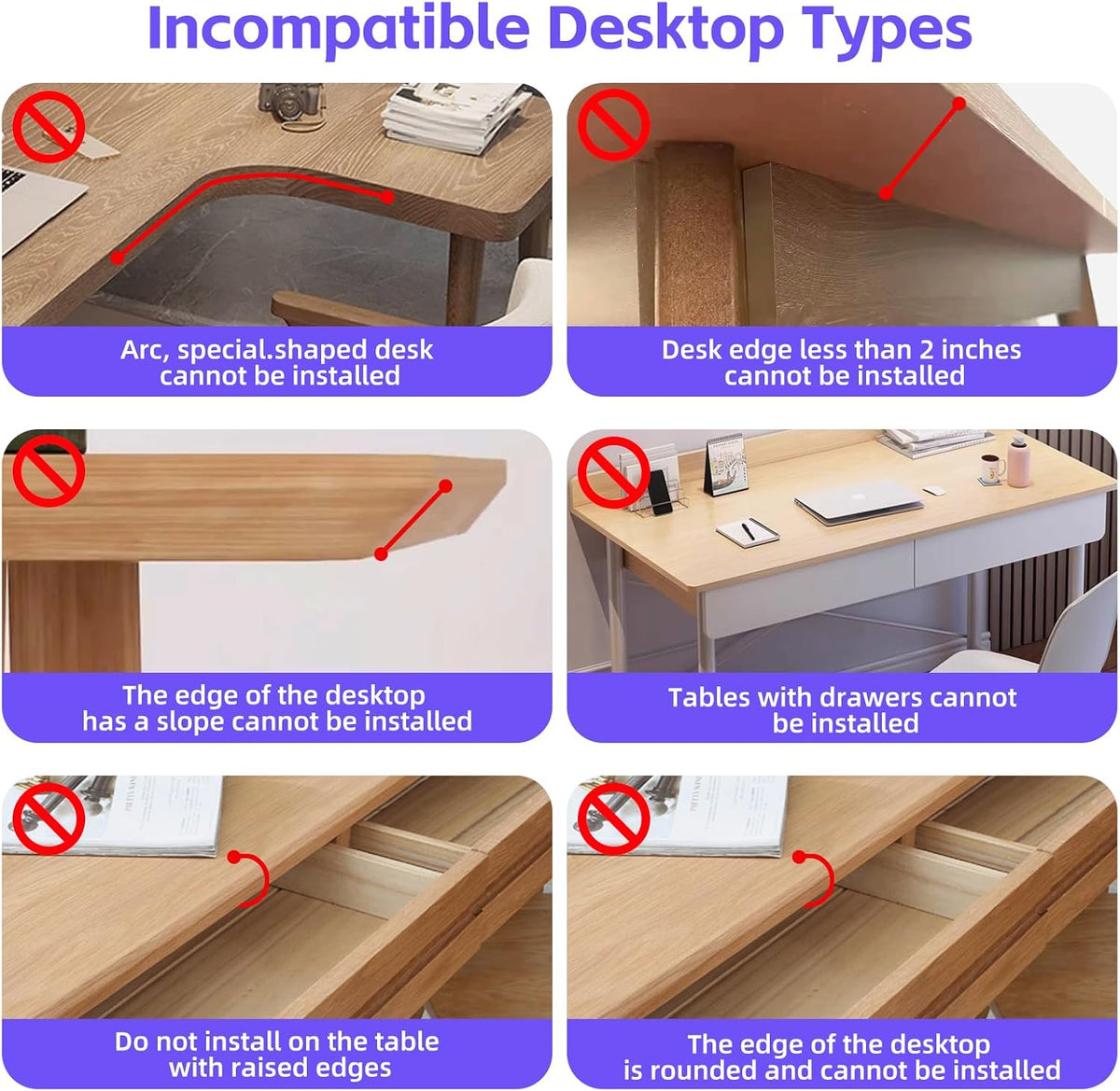 CABTE Arm Rest for Desk, 90°Foldable Computer Wrist Rest Shelf