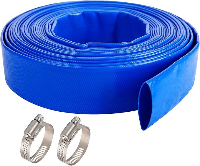 1-1/2" x 100 FT Pool Backwash Hose,