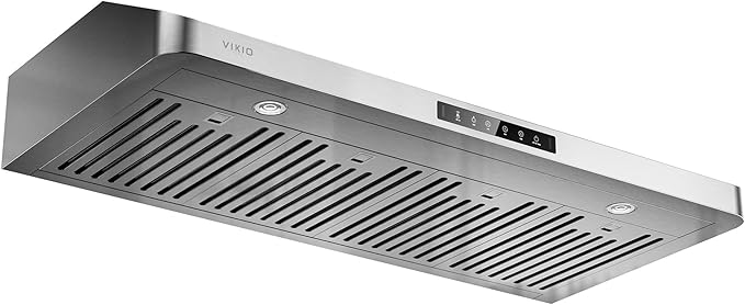 Range Hood 42 Inch Under Cabinet, 980CFM Fast Venting Ducted, Kitchen Hood