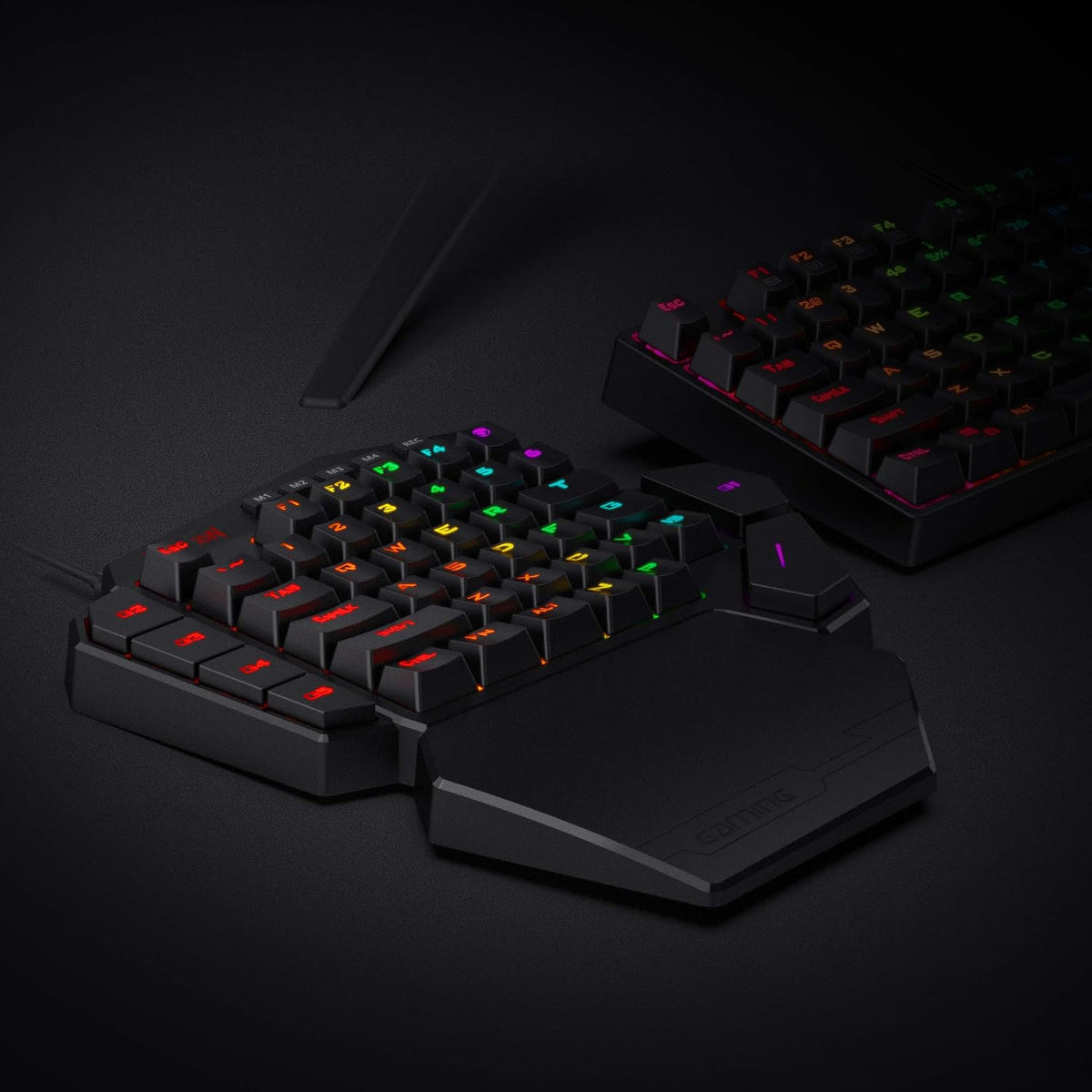 Redragon K585 Wired One-Handed RGB Gaming Keypad, Tactical 42-Key Layout
