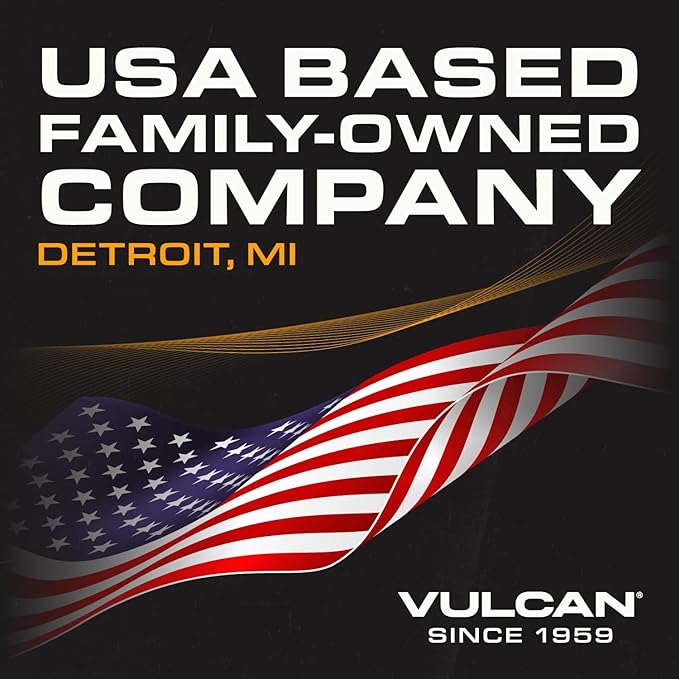 Vulcan Complete Axle Tie Down Kit - High-Viz - Includes 4x 22" & 36" Axle Straps, 4x 15' Wire J Hook Ratchet Straps