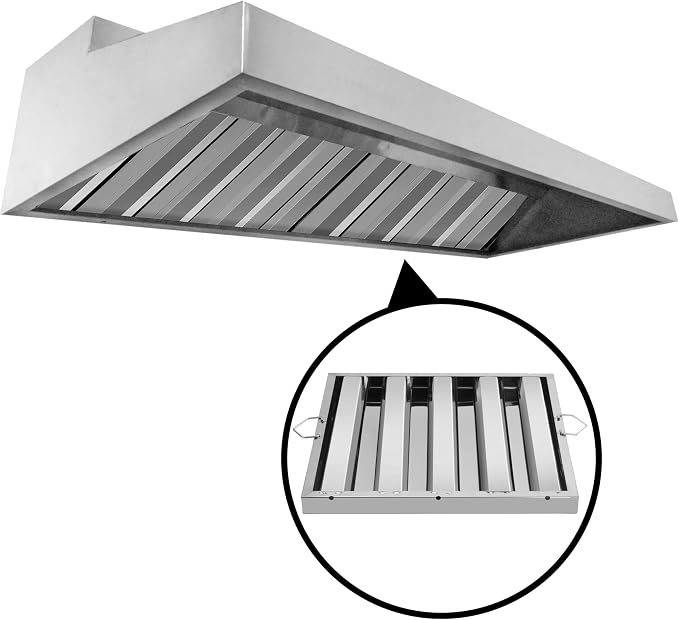 New Star Foodservice 54408 Stainless Steel Hood Filter 20" W x 25" H