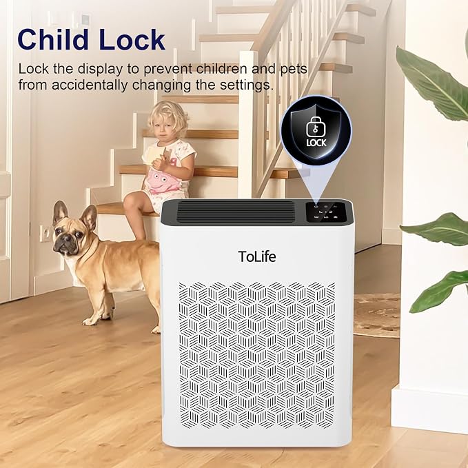 Tolife Air Purifier Large Room, Air Purifiers