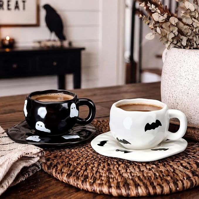 Havawish 2 Pack Halloween Ceramic Coffee Mug