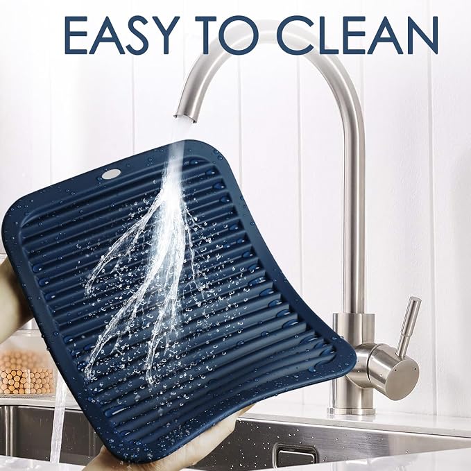 Silicone Mats for Kitchen Counter, 9x12'' Trivets for Hot Pots and Pans
