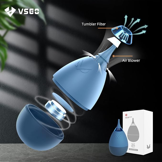 VSGO Camera Air Blower with Filter Compressed Air