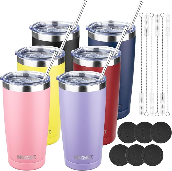 MEZMUT 20oz Insulated Tumbler Cup Travel Coffee Mug
