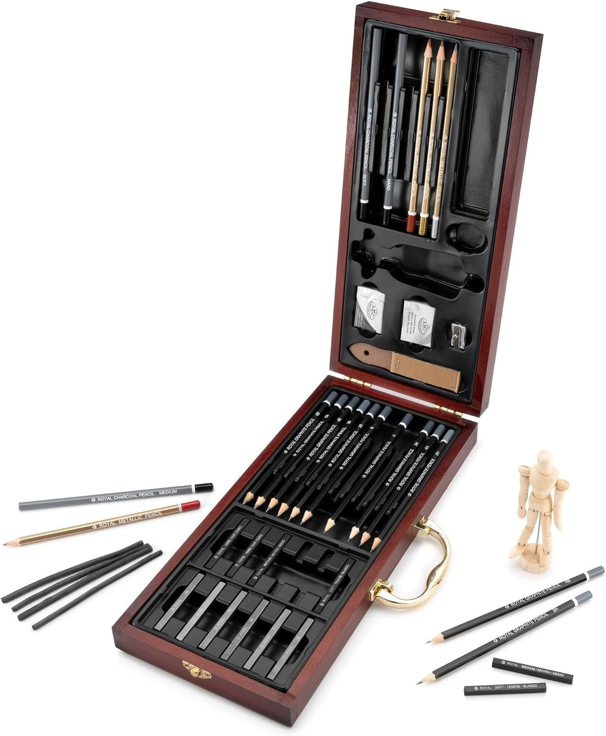 Royal & Langnickel Premier 40 Piece Sketching Artist Case