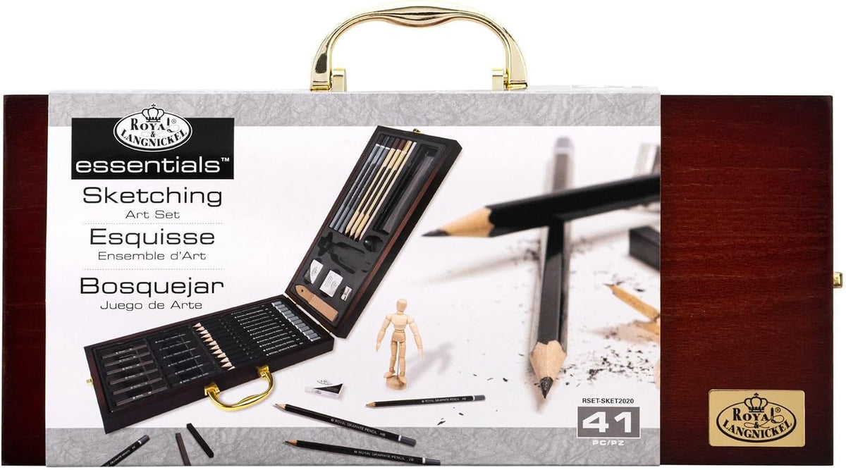Royal & Langnickel Premier 40 Piece Sketching Artist Case