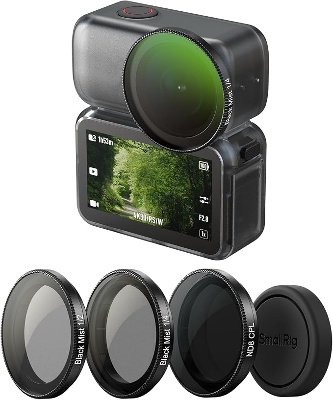 SmallRig Nano Filters Kit for DJI Osmo Nano, Including 1/2 Black Diffusion