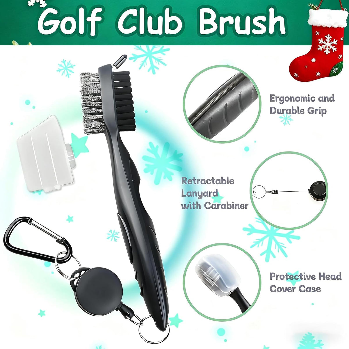 Golf Advent Calendar 2026 for Men Adults,24 Days Christmas Countdown Calendar with Golf Balls,Tees, Ball Markers,for Father Husband Boyfriensd