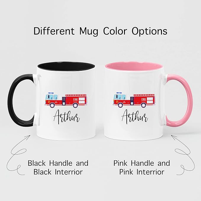 Personalized Mug for Kids, Girls | Customized Hot Chocolate Cocoa Coffee & Tea