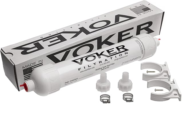Voker Holding Tank Vent Filter New Installation Kit
