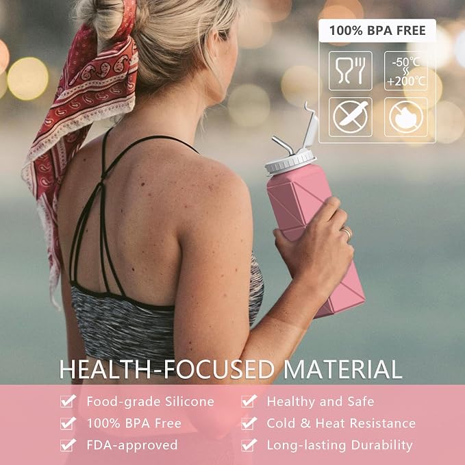 BEAUTAIL Collapsible Water Bottles
