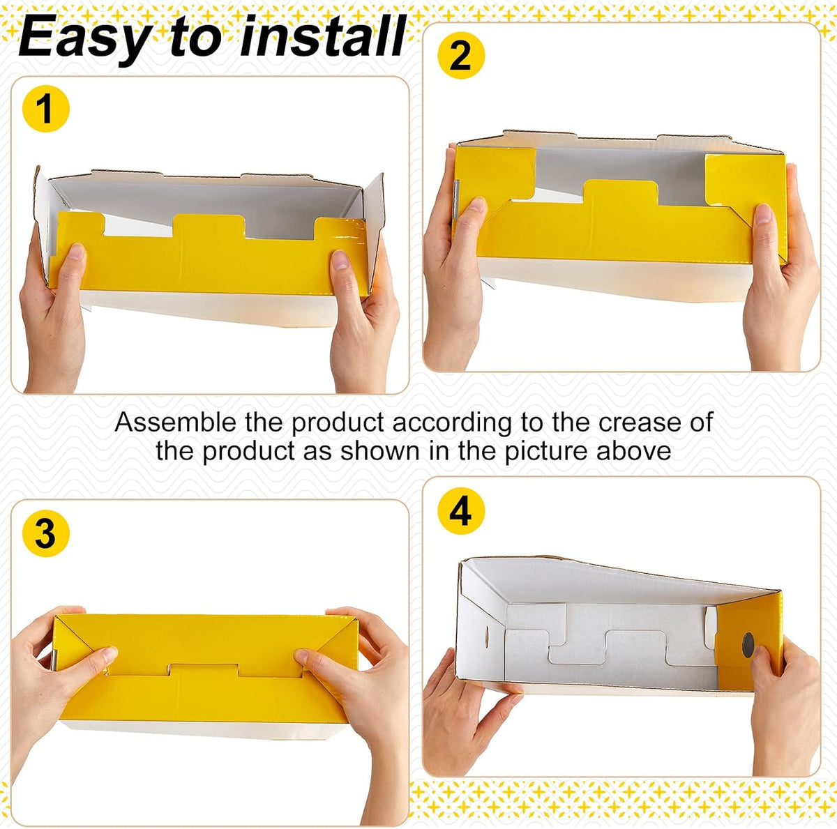 Thenshop 24 Pcs Magazine Files Cardboard Holders,Classic,Colorful