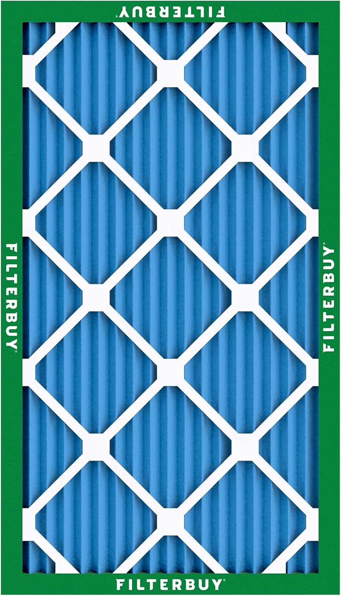 Filterbuy 14x24x1 Air Filter MERV 13 Optimal Smoke & Allergy Defense,