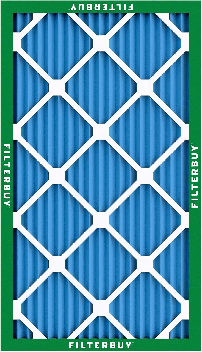 Filterbuy 12x20x1 Air Filter MERV 13 Optimal Smoke & Allergy Defense,