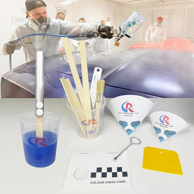 100 Pack of Paint Strainers, Paint Filter Strainer Paper Cone