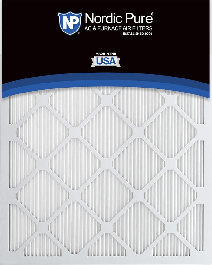 Nordic Pure 14x30x1 Tru Mini Pleat MERV 11 AC Furnace Air Filters – 2.5X More