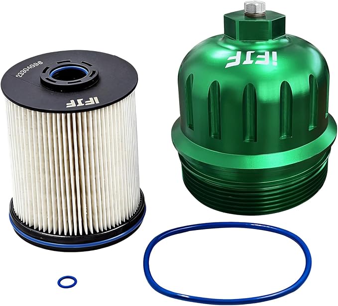 iFJF TP1015 Fuel Filter and 134001 Housing Cap Replacement