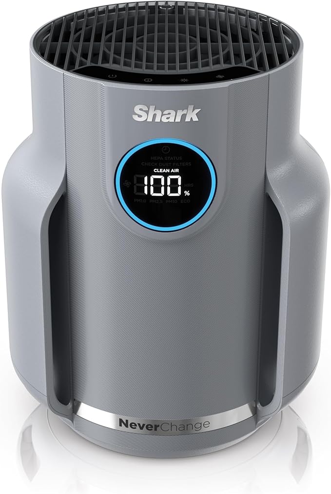 Shark Air Purifier for Home, NeverChange Compact Pro, for Bedroom, Home Office