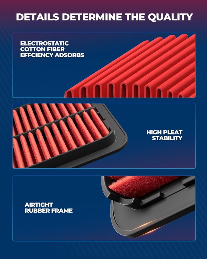 KAX Premium Engine Air Filter, CA11399 Replacement