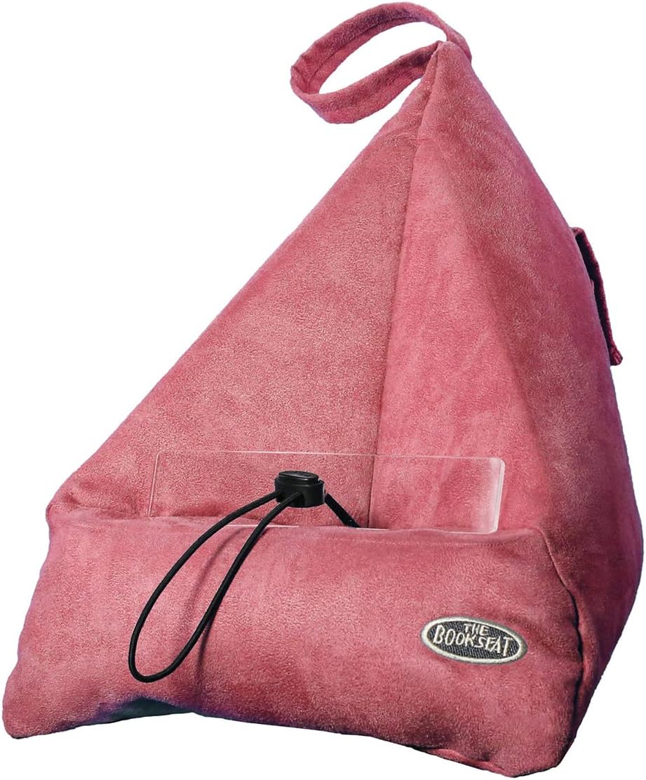 The Book Seat - The Most Comfortable Way to Read, Hands Free! - Dusty Rose Pink