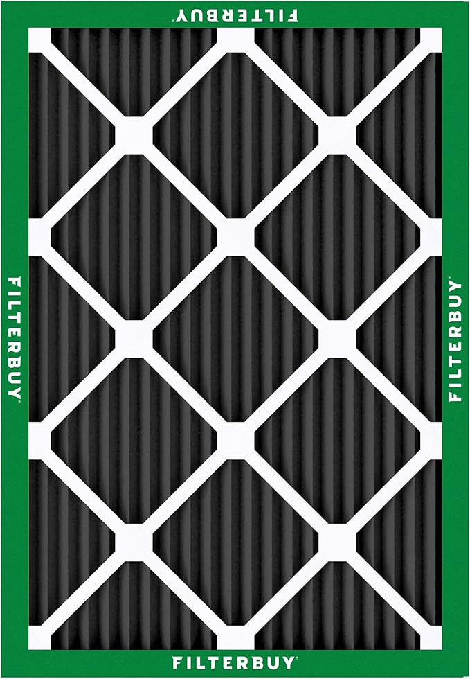 Filterbuy 20x23x1 Air Filter MERV 10 Odor & Allergy Defense